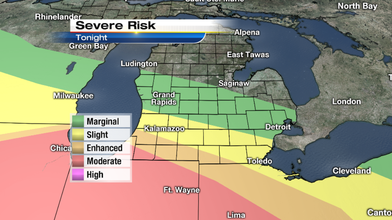 Metro Detroit Weather Updates to the severe weather event